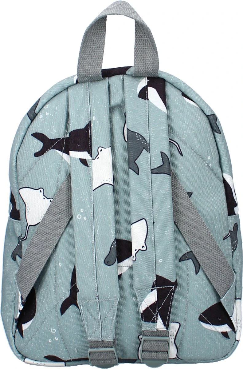 Kidzroom Full Of Wonders Rugzak - 2 T/m 6 Jaar - Groen - Zeedieren 5 Kidzroom Full Of Wonders Rugzak - 2 T/m 6 Jaar - Groen - Zeedieren - Image 3