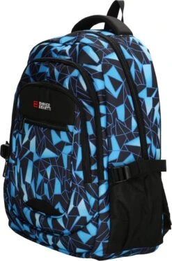 Enrico Benetti Santa Cruz Laptop Rugzak - Zwart/Aqua -Reisopslag Winkel 795x1200 7