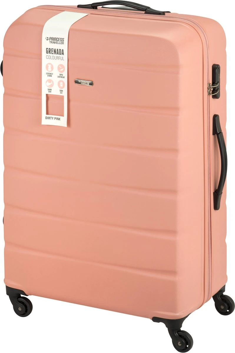 Princess Traveller Grenada - Reiskoffer - Dirty Pink - L - 76cm 10 Princess Traveller Grenada - Reiskoffer - Dirty Pink - L - 76cm - Image 8