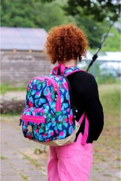 Pick & Pack Prachtige Vlinder - Rugzak - Donkerblauw - Maat M -Reisopslag Winkel 798x1200 8