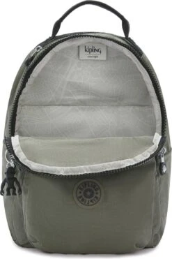 Kipling SEOUL S Rugzak, 14 Liter - Green Moss -Reisopslag Winkel 799x1200 95