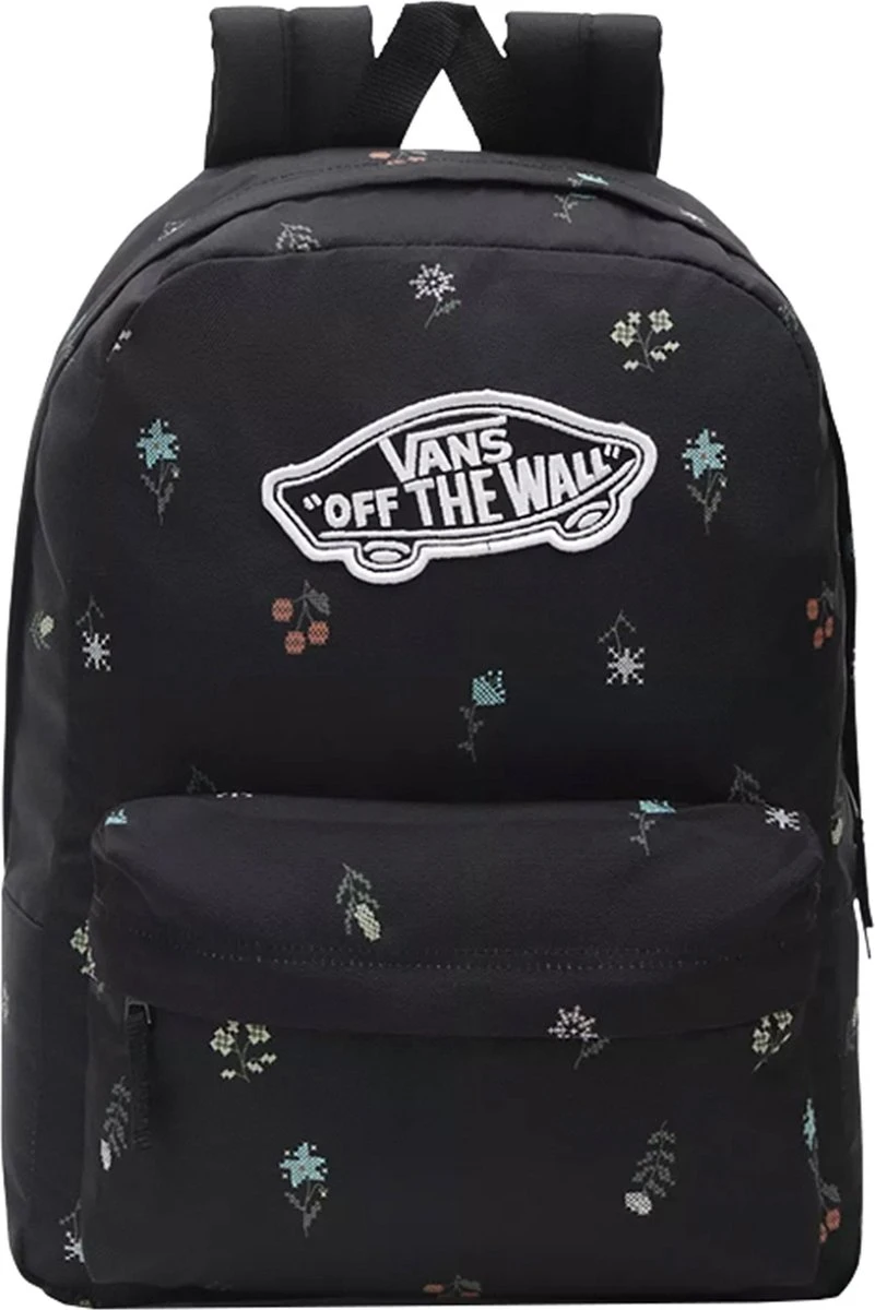 Vans Dames Laptop Rugzak / Rugtas / Laptoptas - Realm - Zwart - 15 Inch 3 Vans Dames Laptop Rugzak / Rugtas / Laptoptas - Realm - Zwart - 15 Inch