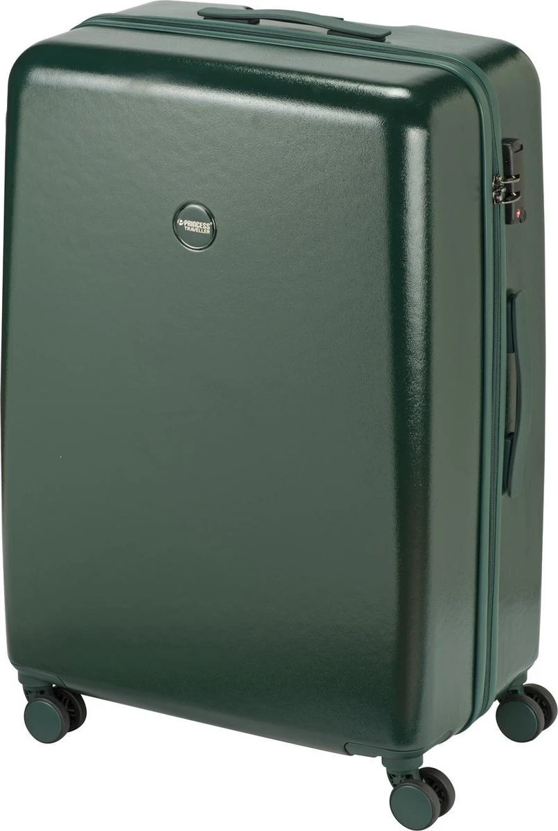 Princess Traveller Harlem - Reiskoffer - Groen - L - 76cm 4 Princess Traveller Harlem - Reiskoffer - Groen - L - 76cm - Image 2
