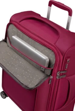Samsonite Reiskoffer Met Laptopvak - D'Lite Spinner Uitbreidbaar (4 Wielen) 55 Cm Handbagage - Fuchsia - 2 Kg -Reisopslag Winkel 817x1200 1