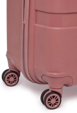©TROLLEYZ - Paris No.5 - Kofferset 2 Delig - 55+78cm Met TSA Slot - Dubbele Wielen - 360° Spinners - 100% Polypropyleen - Reiskoffers In Rose Blush -Reisopslag Winkel 817x1200 5