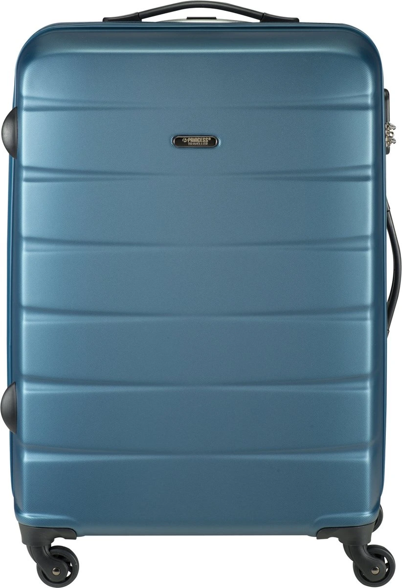 Princess Traveller Grenada - Reiskoffer - Grijsblauw - M - 66cm 3 Princess Traveller Grenada - Reiskoffer - Grijsblauw - M - 66cm