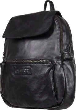 DSTRCT Harrington Road Leren Rugtas - 7 Liter - Zwart -Reisopslag Winkel 825x1200 8