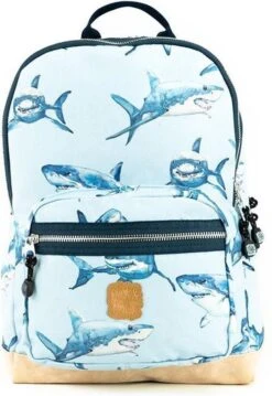 Pick & Pack Shark Rugzak M - Light Blue