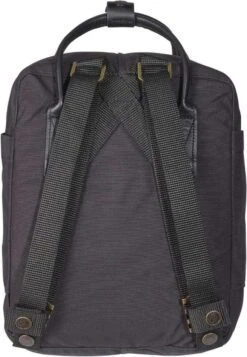 Fjallraven Fjällräven Kånken No. 2 Black Mini Unisex Rugzak - Black -Reisopslag Winkel 831x1200 1