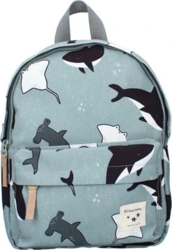 Kidzroom Full Of Wonders Rugzak - 2 T/m 6 Jaar - Groen - Zeedieren