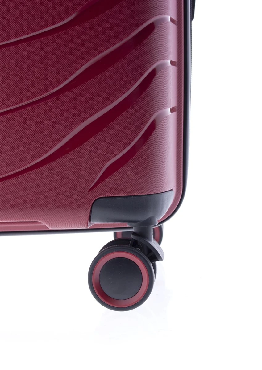 Gladiator Kick-Off Middelgrote Koffer Expandable - 67 Cm - 72/90 Liter - Eco Friendly Recyclebaar PP - Rood 11 Gladiator Kick-Off Middelgrote Koffer Expandable - 67 Cm - 72/90 Liter - Eco Friendly Recyclebaar PP - Rood - Image 9