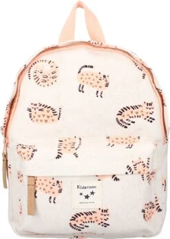 Kidzroom Stories Rugzak Meisje - Rugtas Kind - 2 T/m 6 Jaar - Beige - Poes