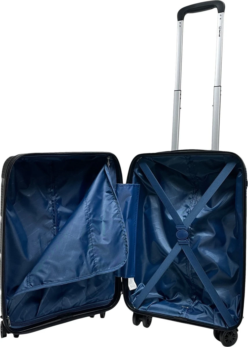 Benzi Izeda Handbagage Koffer - 55 Cm - 35 Liter - Groen 7 Benzi Izeda Handbagage Koffer - 55 Cm - 35 Liter - Groen - Image 5