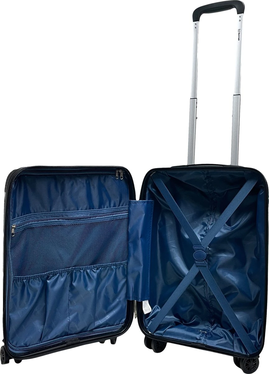 Benzi Izeda Handbagage Koffer - 55 Cm - 35 Liter - Groen 6 Benzi Izeda Handbagage Koffer - 55 Cm - 35 Liter - Groen - Image 4