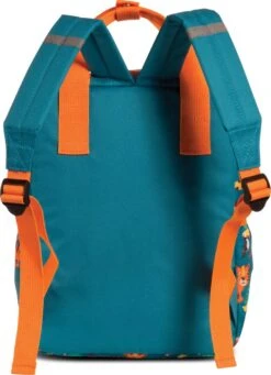 Fabrizio Rugzak Jungle Junior 8 Liter Polyester Groen/oranje -Reisopslag Winkel 869x1200 1