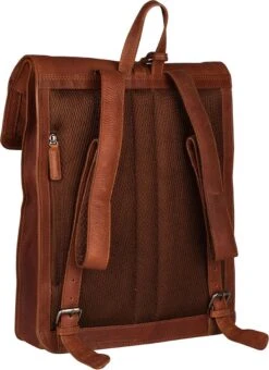Burkely Antique Avery Unisex Rugzak - Cognac -Reisopslag Winkel 871x1200 4