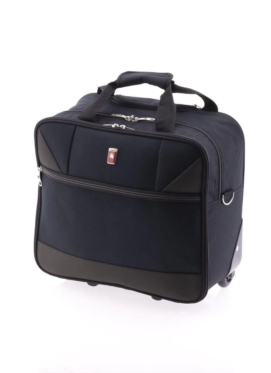 Gladiator Metro Handbagage Laptop Trolley - 14 Inch - Zwart 10 Gladiator Metro Handbagage Laptop Trolley - 14 Inch - Zwart - Image 8