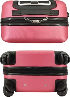 SB Travelbags Bagage Koffer 75cm 4 Wielen Trolley - Roze -Reisopslag Winkel 873x1200