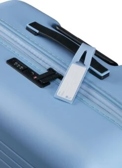 American Tourister Reiskoffer - Novastream Spinner 77/28 Tsa Exp (Large) Pastel Blue -Reisopslag Winkel 874x1200 2