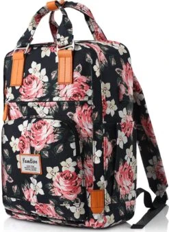 Rugzak Unisex, Schoolrugzak Met Laptopvak, Casual Dagrugzak Waterdicht Voor Laptops 15,6 Inch En 9,7 Inch Tablet, Laptoprugzak Voor Dames En Heren, Meisjes En Jongens