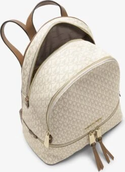 Michael Kors Rhea M Dames Rugzak - Vanilla -Reisopslag Winkel 875x1200 4