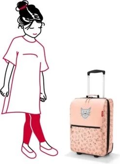 Reisenthel Trolley XS Kids Reiskoffer Kind - Maat XS - 12L - Cats&Dogs Rose Roze -Reisopslag Winkel 883x1200