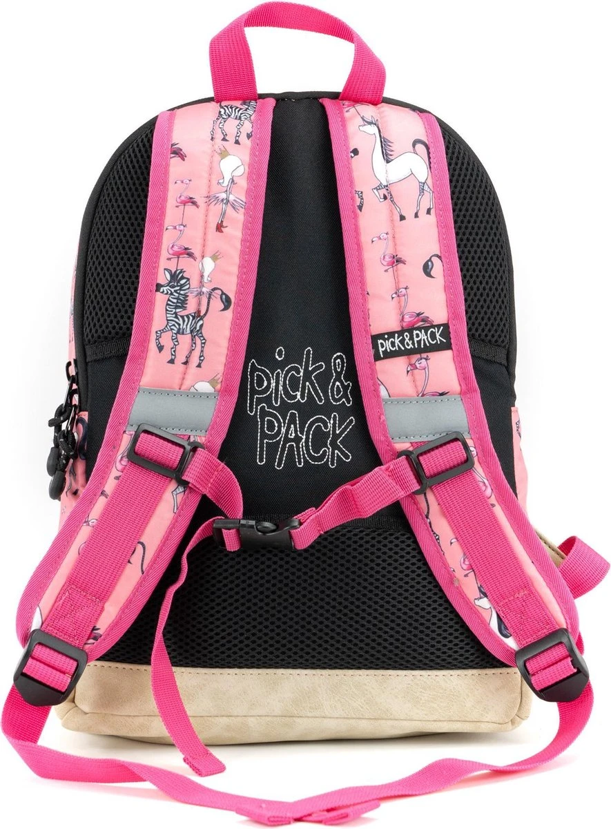 Pick & Pack Koninklijke Prinses - Rugzak - Felroze - Maat M 5 Pick & Pack Koninklijke Prinses - Rugzak - Felroze - Maat M - Image 3