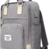 Merkloos Veran Rugtas - Rugzak - 30 Liter - 15,6" Laptopvak - Boekentas - Vintage - Heren - Dames - Laptop - School - Boekentas - Grijs -Reisopslag Winkel 886x1200 4