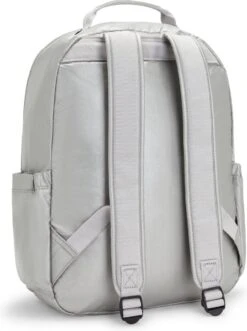 Kipling SEOUL Rugzak, 27 Liter, 15 Inch Laptopvak - Bright Metallic -Reisopslag Winkel 895x1200 2