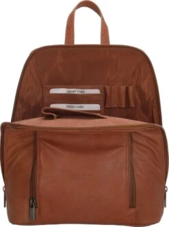 Beagles Santa Lucia Rugzak - Cognac -Reisopslag Winkel 895x1200 5