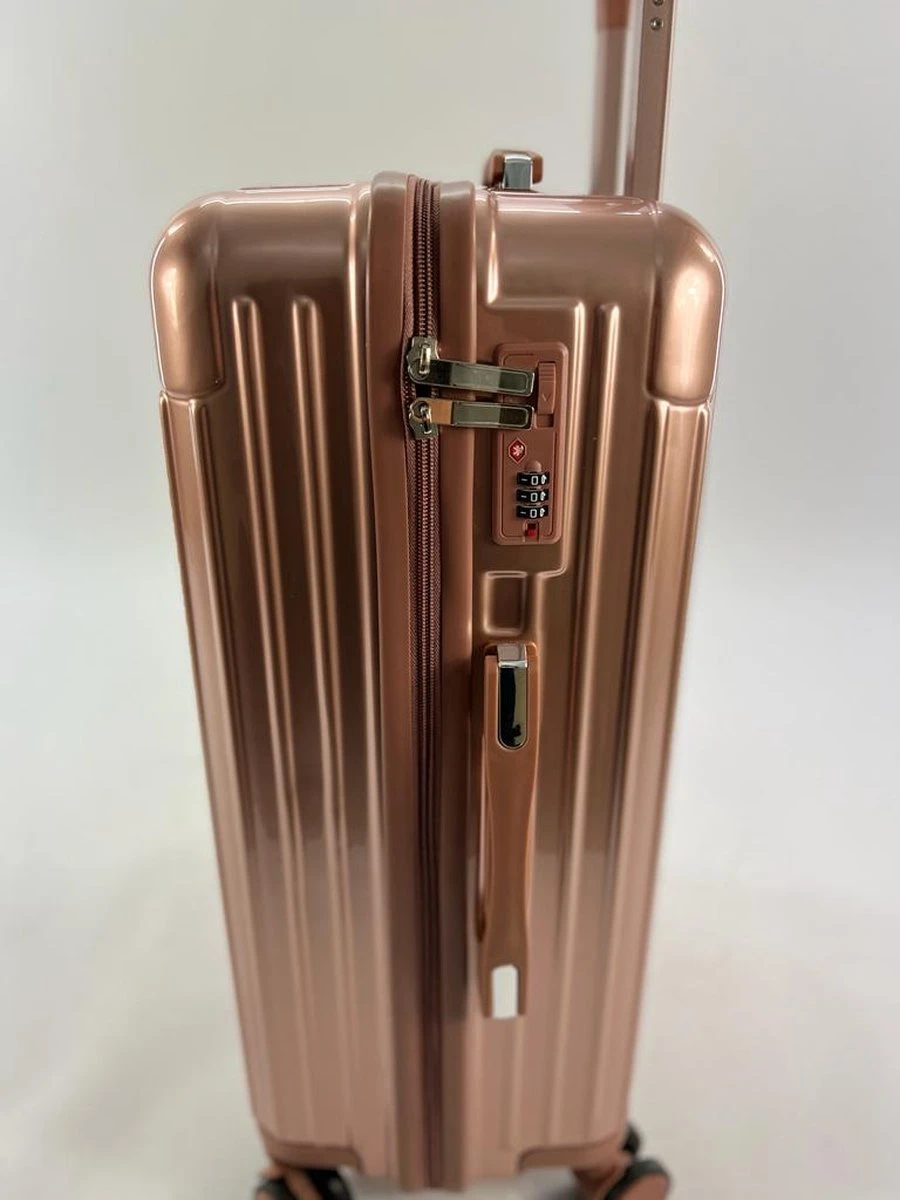 AATravel XL Reiskoffer - Trolley ABS - Met Dubbele Wielen - 73 Cm - 100 Liter - Roze 5 AATravel XL Reiskoffer - Trolley ABS - Met Dubbele Wielen - 73 Cm - 100 Liter - Roze - Image 3