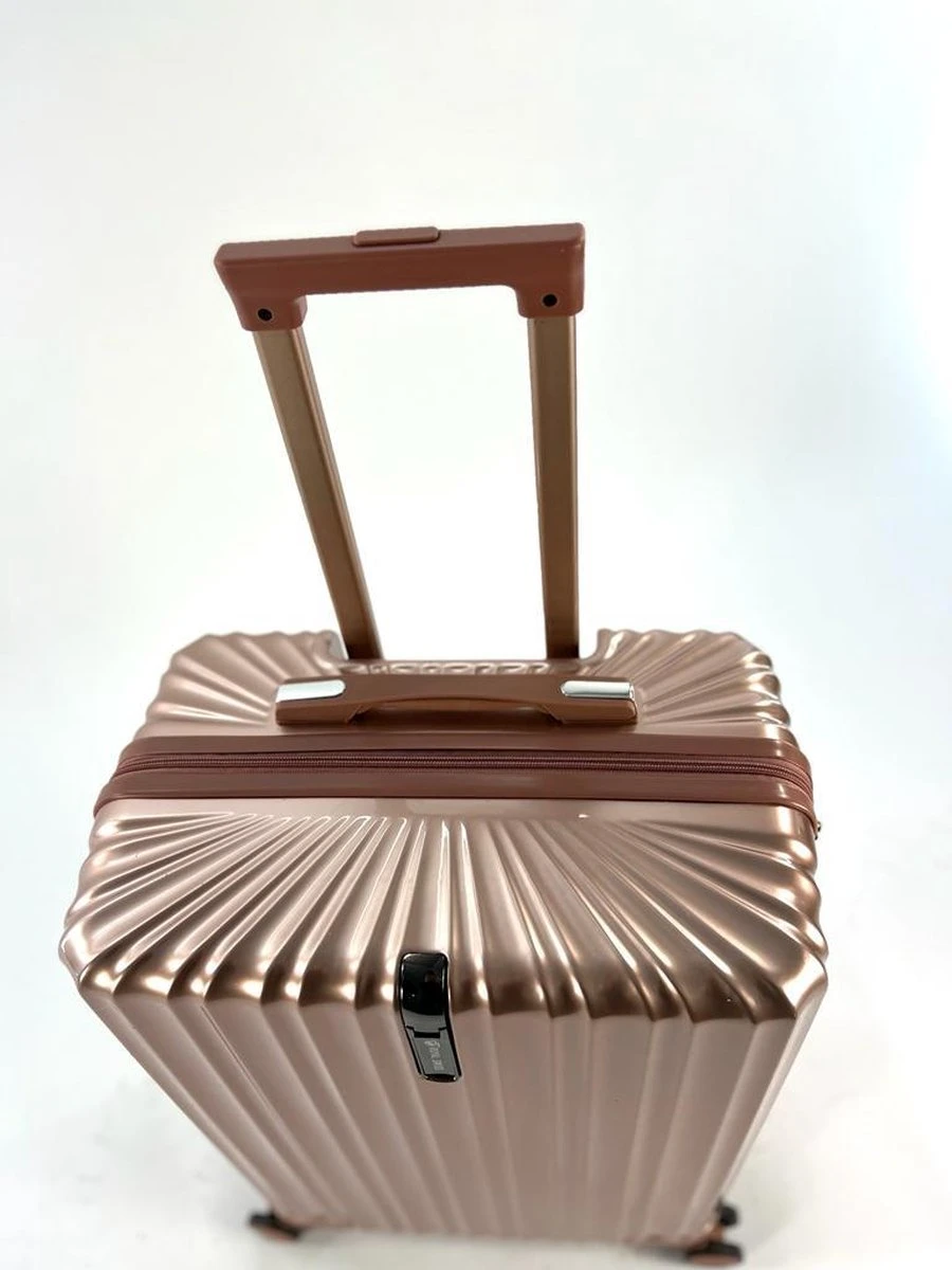 AATravel XL Reiskoffer - Trolley ABS - Met Dubbele Wielen - 73 Cm - 100 Liter - Roze 7 AATravel XL Reiskoffer - Trolley ABS - Met Dubbele Wielen - 73 Cm - 100 Liter - Roze - Image 5