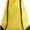 Merkloos Sport Gymtas/draagtas In Kleur Geel Met Handig Rijgkoord 34 X 44 Cm Van Polyester En Verstevigde Hoeken -Reisopslag Winkel 900x1200 27