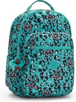 Kipling Seoul Rugzak - Leopard Flower -Reisopslag Winkel 902x1200 2