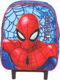 Spider-Man Spiderman Handbagage Reiskoffer/trolley - Blauw/rood - 28 Cm - Voor Kinderen -Reisopslag Winkel 903x1200 2
