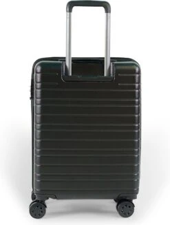 ©TROLLEYZ - Amsterdam No.9 - Trolley - 55cm Met TSA Slot - Dubbele Wielen - 360° Spinners - 100% ABS - Handbagage Koffer In Night Black 12 ©TROLLEYZ - Amsterdam No.9 - Trolley - 55cm Met TSA Slot - Dubbele Wielen - 360° Spinners - 100% ABS - Handbagage Koffer In Night Black -Reisopslag Winkel 906x1200