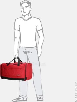 Enrico Benetti Orlando 35301 M Reistas / Sporttas 62 Liter - Rood -Reisopslag Winkel 907x1200 2