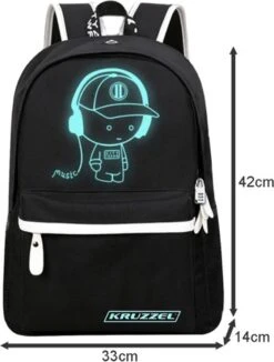 Kruzzel Reflecterende Rugzak + Etui Met USB -Reisopslag Winkel 910x1200 4