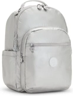 Kipling SEOUL Rugzak, 27 Liter, 15 Inch Laptopvak - Bright Metallic -Reisopslag Winkel 911x1200 4