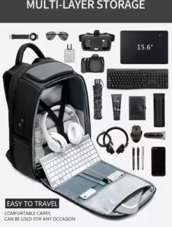 Eurcool Rugzak Mannen Multifunctionele Grote Capaciteit Mannelijke Mochila Tassen Usb-poort Opladen Laptop School Rugzakken 15 Eurcool Rugzak Mannen Multifunctionele Grote Capaciteit Mannelijke Mochila Tassen Usb-poort Opladen Laptop School Rugzakken -Reisopslag Winkel 912x1200 3