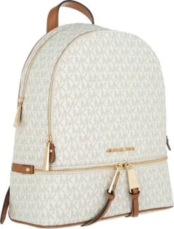 Michael Kors Rhea M Dames Rugzak - Vanilla -Reisopslag Winkel 912x1200 6