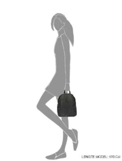 Enrico Benetti Toulouse Rugzak - 66169 - Zwart -Reisopslag Winkel 915x1200 4