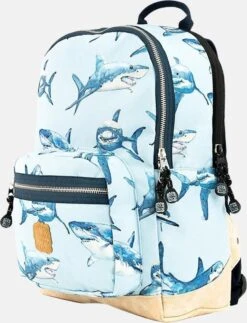 Pick & Pack Shark Rugzak M - Light Blue -Reisopslag Winkel 918x1200 4