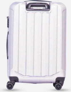 ©TROLLEYZ - Bali No.22 - Reiskoffer 69cm Met TSA Slot - Dubbele Wielen - 360° Spinners - 100% ABS - Reiskoffer In Metallic Grey -Reisopslag Winkel 922x1200