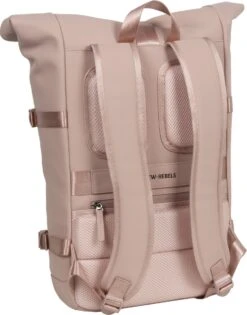 New Rebels® William - Rugtas - Roze - Waterafstotend - Roll-top - 15.615141312108 - 16L - 29x13x45cm - Rugzak / Backpack -Reisopslag Winkel 940x1200 2