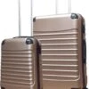 Castillo Quadrant 2 Delige ABS Kofferset (XL + S) - Champagne -Reisopslag Winkel 945x1200 2