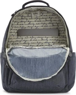 Kipling SEOUL Rugzak, 27 Liter, 15 Inch Laptopvak - Active Denim -Reisopslag Winkel 953x1200 3