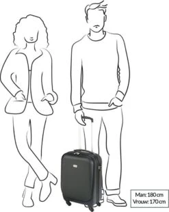 Princess Traveller Sydney - Handbagagekoffer - Laptop Vak - Zwart - S - 55cm 26 Princess Traveller Sydney - Handbagagekoffer - Laptop Vak - Zwart - S - 55cm -Reisopslag Winkel 956x1200