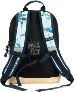 Pick & Pack Shark Rugzak M - Light Blue -Reisopslag Winkel 963x1200 2
