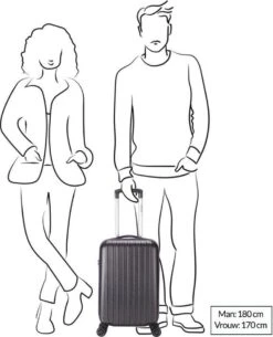 Decent Tranporto-One Handbagage Koffer 55 Cm - Zalmroze -Reisopslag Winkel 971x1200 2